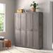 Wade Logan® Avontay Armoire Wood in Gray | 71.1 H x 59.2 W x 16.18 D in | Wayfair E4538E9C091E448581DB007A15EFEA08