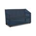 Arlmont & Co. Heavy-Duty Multipurpose Waterproof Outdoor Loveseat Bench Cover, Patio Lounge 3-Seat Deep Bench Cover in Blue | Wayfair