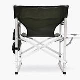 Arlmont & Co. Barbarese Folding Camping Chair Metal in Black/Green | 31.5 H x 23.2 W x 18.9 D in | Wayfair EA415FCE83604250B885325902642BC2