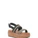 Lucky Brand Jadiel Chunky Cork Sandal - Women's Accessories Shoes Sandals in Feather, Size 10