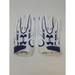Under Armour Accessories | New Under Armour Men's White/White/Purple Wr Football Gloves - Size 3xl | Color: Purple/White | Size: 3xl
