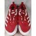 Adidas Shoes | Adidas Icon 6 Bounce. Ironskin Baseball Mens Shoes Red/White Size Us 11 New | Color: Red/White | Size: 11