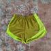 Nike Shorts | Nike Dri-Fit Yellow Running Shorts | Color: Green/Yellow | Size: Xs