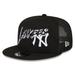 Men's New Era Black York Yankees Street Trucker 9FIFTY Snapback Hat