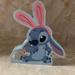 Disney Accents | Disney:: Easter Decoration Of Stitch | Color: Blue/Pink | Size: Os