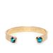Kate Spade Jewelry | Kate Spade Forever Gems Gold-Tone Cuff Bracelet | Color: Blue/Gold | Size: Os