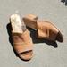 Nine West Shoes | Nine West Ricasolio Mules, Tan, 8m | Color: Tan | Size: 8