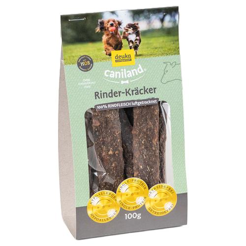 5x100g Caniland Rinder-Kräcker Hundesnacks