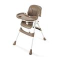 Multifunction Chair for Baby, Folding High Chair, 3-in-1 HighChair, Portable Toddler Feeding Highchair (Color : Brown)