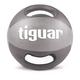 Tiguar Medizinball mit Griffen 9 kg grau/rot Gewichte Bälle Krafttraining