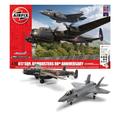 Airfix Aircraft Model Building Kits - 617 SQN. Dambusters 80th Anniversary Miniature Craft Kit, 1/72 Scale Plastic Model Plane Kits for Adults to Build - Aeroplane Gifts for Men