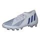 adidas Predator Edge.2 MG Mens Football Boots Soccer Cleats (UK 7 US 7.5 EU 40 2/3, White Blue White GW6146)