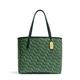 Coach Shoulder, Monogram Green, One Size