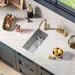KRAUS Standart PRO™ 16 Gauge Undermount Single Bowl Stainless Steel Kitchen Bar Sink Stainless Steel in Gray | 10" L x 18" W | Wayfair KHU101-10