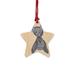 The Holiday Aisle® Birdi Wooden Holiday Shaped Ornament Plastic in Brown/Gray | 3 H x 3 W x 1 D in | Wayfair 36DCEDD2AA67454F98E9F2DBF2F8A38C