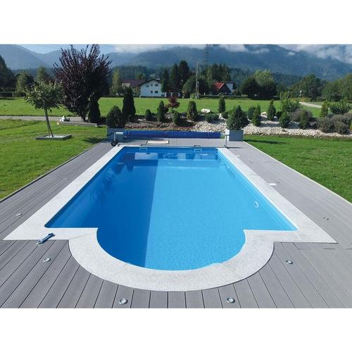 Styropor Pool Gran Canaria mit Römertreppe 700 x 350 x 150 cm – Kwad