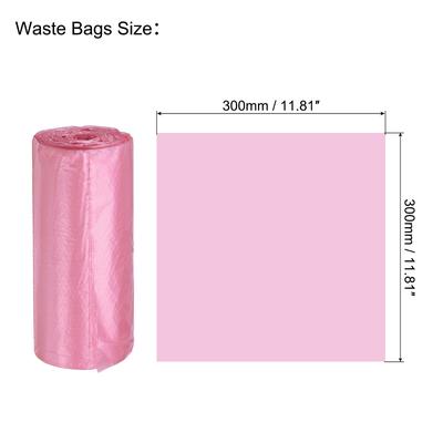 8 Rolls / 240 Counts Small Trash Bags 0.5 Gallon Garbage Bags