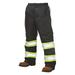 TOUGH DUCK S61421 High Visibility Pants,Black,Unisex