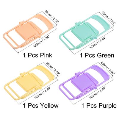 Chair Cell Phone Stand, Candy Color Mobile Phone Holders (4 Colors 1 Set) - Pink, Green, Yellow, Purple