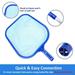 YouLoveIt Pool Skimmer Net Pool Pole Pool Net Skimmer Pool Cleaning Kit Swimming Pool Cleaner Supplies Swimming Pool Cleaning Leaf Skim Net