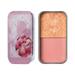 ZHAGHMIN Rose Gold Eyeshadow Pearlescent Sequined Iron Box Two Color Lazy Eyeshadow Simple Waterproof Long Lasting Color Eye Shadow Organic Makeup String Straight Edge And Shadow Makeup Stick Anime