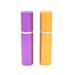 Perfume Atomiser Bottles- Atomiser Spray Bottle of 2 Colors Refillable Travel Perfume Atomizer Mini Portable Spray Bottle Set Perfume Atomiser Perfume Atomiser with Dropper 5ml(Gold&Purple)