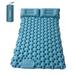 Tomshoo 2 Person Camping Mat with Air Pillow Portable Air Mattress Waterproof Backpacking Sleeping Pad