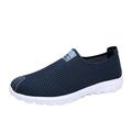 Vedolay Mens Running Walking Tennis Shoes Sneakers Workout Memory Foam Shoes Mens Sneakers(Dark Blue 12)