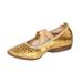 KaLI_store Shoes for Women Women s Slip on Shoes Comfortable Flats Shoes Dress Shoes Tennis Shoes Work Casual Sneakers Gold
