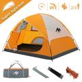 Waterproof Camping Tent 2-3 Person DIDADI Backpacking Camping Tent Lightweight Hiking Tent Anti UV & Windproof 4 Season Tents with Removeable Rain Fly for Beach Traveling Hunting Fishing