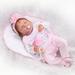 56cm/22.05inch Reborn Baby Dolls Handmade Realistic Baby Doll Newborn Lifelike Dolls Soft Body for Kids Surprise Gift Toy Set A73