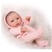 27cm/10.63inch Mini Simulated Baby Doll Reborn Dolls Realistic Reborn Baby Doll Boy Lifelike Baby Dolls Handmade Toys for Kids Toddlers