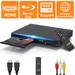 Blu Ray Player for TV 1080P Blue Ray DVD Players with Remote Support All DVDs and Region A1 Blu-Rays