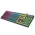Aibecy L200 RGB Keyboard 104- Wired Gaming Keyboard Backlit Keyboard Mechanical Keyboard RGB Backlit Gaming Keyboard USB Wired with ABS Pudding Keycaps for PC-connected TV And Compatible with W