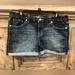 Nine West Shorts | Euc Women’s Nine West Vintage America Roll Up Medium Wash Jean Shorts (12) | Color: Blue | Size: 12