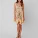 Free People Dresses | Intimately Fp She Swings Slip Dress | Color: Cream/Pink | Size: S