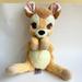 Disney Toys | Disney Parks Baby Bambi Deer Plush Stuffed Animal Babies 11" Disneyana | Color: Cream/Yellow | Size: 11 Inches
