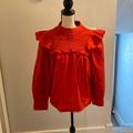 J. Crew Tops | J. Crew Top | Color: Red | Size: M