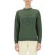 Jeep O102753-E955 J Damen-Sweatshirt MIT Rundhalsausschnitt Stern Großer Aufdruck J23S Rifle Green/Rosin Gr XL