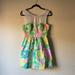 Lilly Pulitzer Dresses | Lilly Pulitzer Dress | Color: Green/Pink | Size: 4