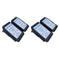 Ink Jungle 2x PG545 Black & CL546 Colour Refilled Ink Cartridges For Canon PIXMA MG3051 Printer