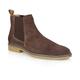Silver Street London Men's Formal and Casual Leather Fashionable Chelsea Boots, in sizes 7-12 (Pimlico Suede Leather - Brown UK 11, numeric_11)