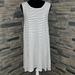 American Eagle Outfitters Dresses | Aeo Striped Swing Dress | Color: Black/White | Size: M