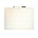 Flipside Products Reversible Lap Board Whiteboard, 9" x 12" Melamine in Gray/White | 9 H x 12 W x 0.13 D in | Wayfair 19234