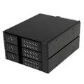 StarTech.com 3 Bay Aluminum Trayless Hot Swap Mobile Rack Backplane fo