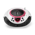 Lenco SCD-38 USB rosa Personal CD player Red