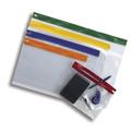 Snopake "Zippa Bag S" Assorted Colour Packs, A4 Assorted Pla