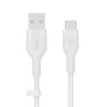 Belkin BOOST↑CHARGE Flex USB cable 1 m USB 2.0 USB A USB C White