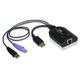 ATEN USB - DisplayPort to Cat5e/6 KVM Adapter Cable (CPU Module)