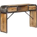 Buffet De Cuisine Buffet bas - Meuble de rangement - 120 x 30 x 75 cm Bois de manguier massif